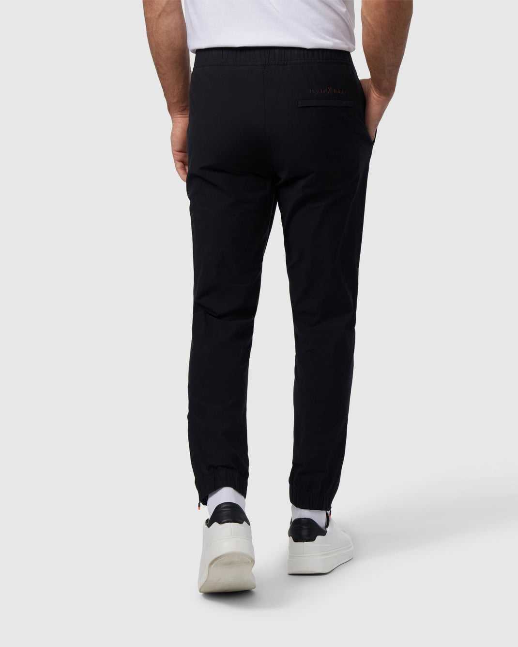 Pantalon Psycho Bunny Madison Commuter Pant Noir Homme | EZV-74495915